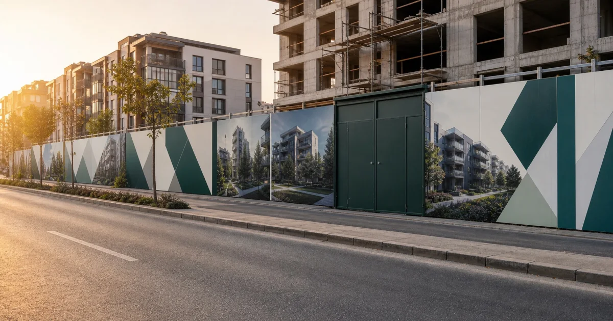AVCILAR Şantiye OSB Kapama ve İnşaat Reklam Perdesi