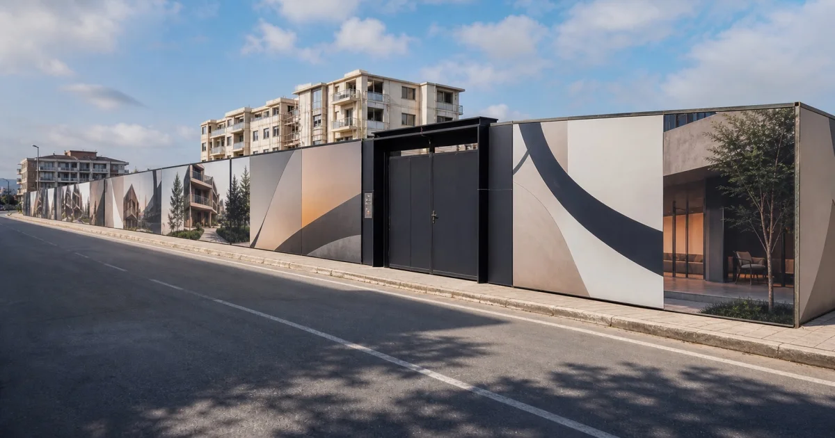 BAKIRKÖY Şantiye Reklam Perdesi ve Parapet Kaplama