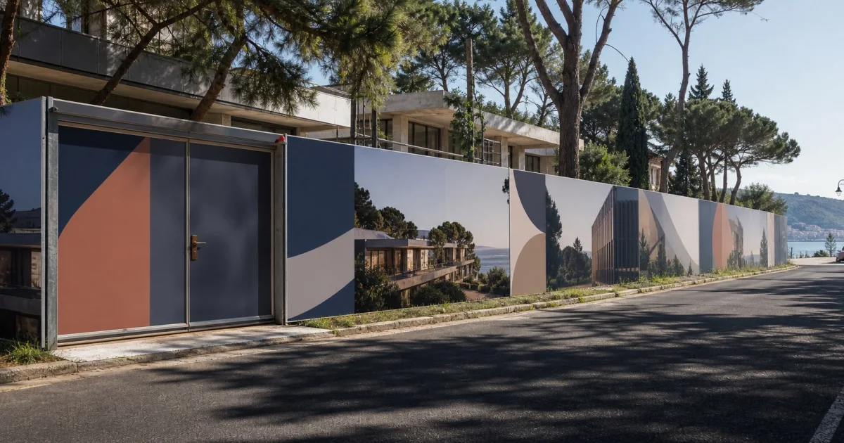 ÇEKMEKÖY Şantiye Çevreleme, Parapet Vinil ve Reklam Panosu