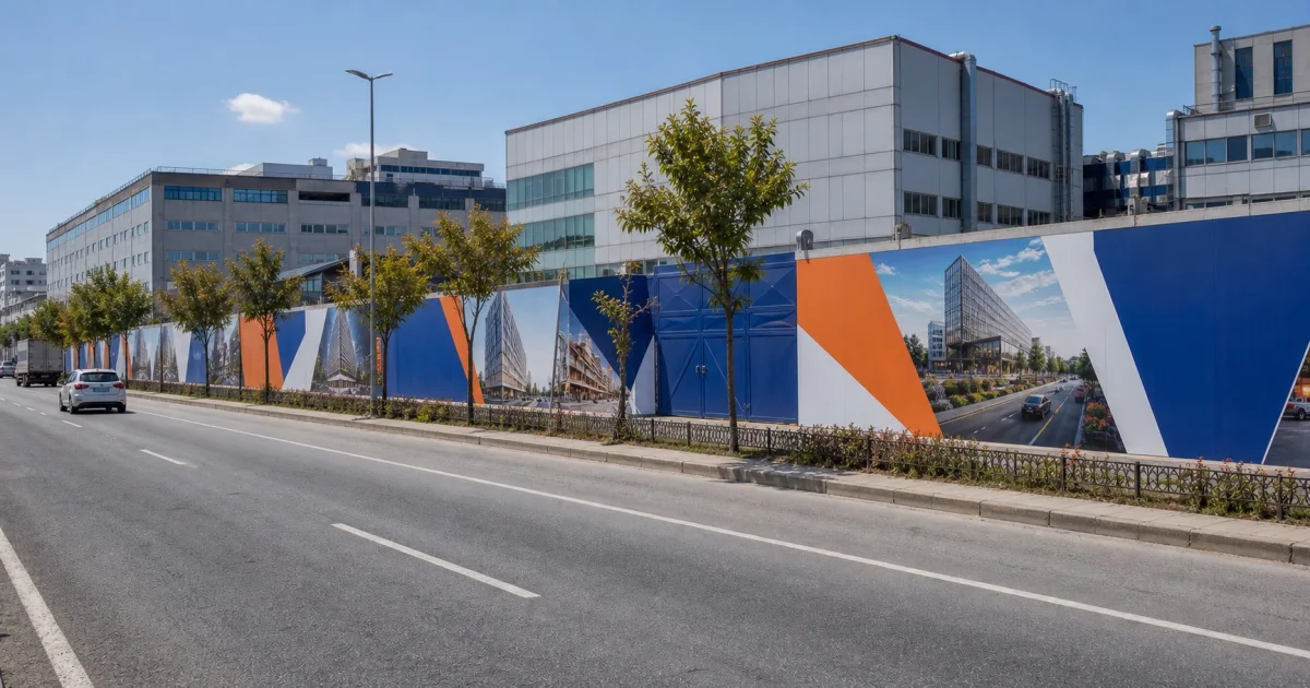 ESENLER İnşaat Etrafı Reklam ve OSB Parapet Giydirme